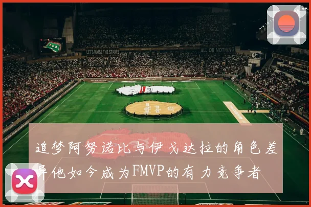 追梦阿努诺比与伊戈达拉的角色差异他如今成为FMVP的有力竞争者